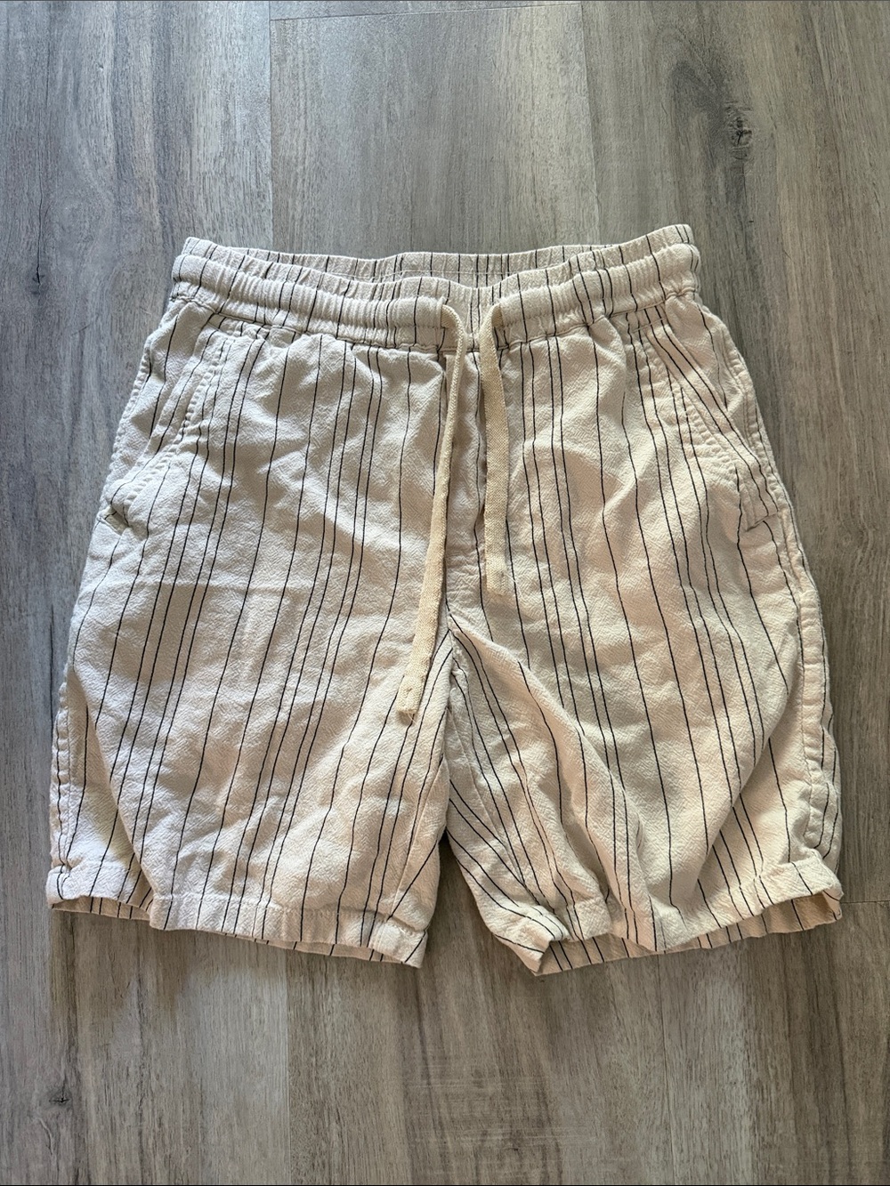 Zara linen blend shorts size small